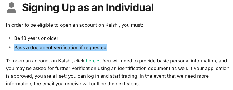 Gobierno, KYC, Comercio, Polymarket, Kalshi, Mercados de Predicción