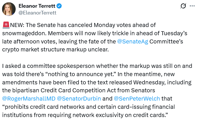 Los Demócratas Presentan Enmiendas al Proyecto de Ley sobre Estructura del Mercado Cripto