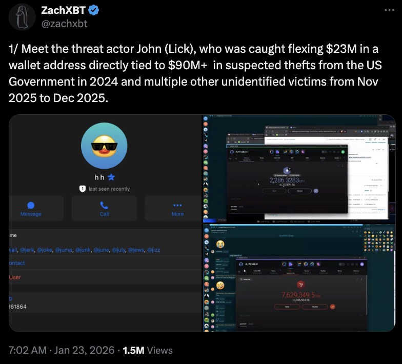 Marshals de EE. UU. Investigan Robo de $40M en Cripto Confiscada