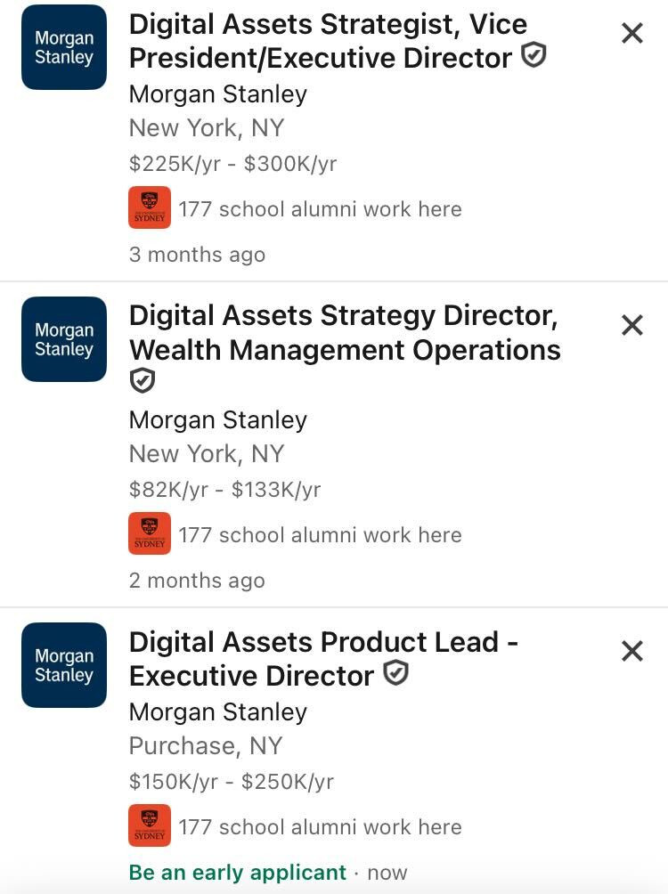 Morgan Stanley Nombra Jefe de Estrategia de Activos Digitales