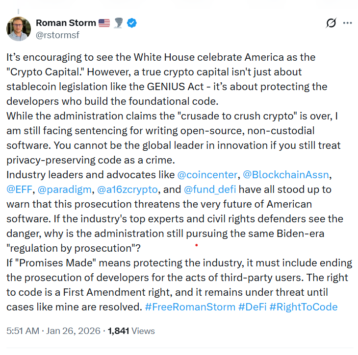 Reclamo de EE. UU. como 'Capital Cripto' Encuentra Resistencia de Desarrolladores