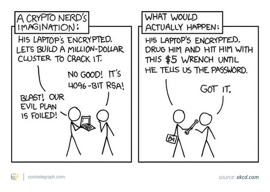 ¿Por qué los ataques de wrench se están convirtiendo en el crimen más violento del crypto?