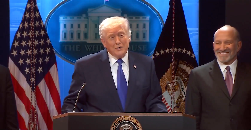 Gobierno de EE. UU., Estados Unidos, Donald Trump