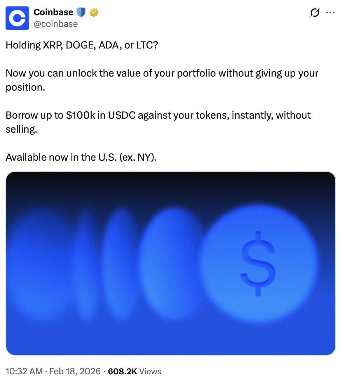 Coinbase, Kraken, Loans, Lending, DeFi