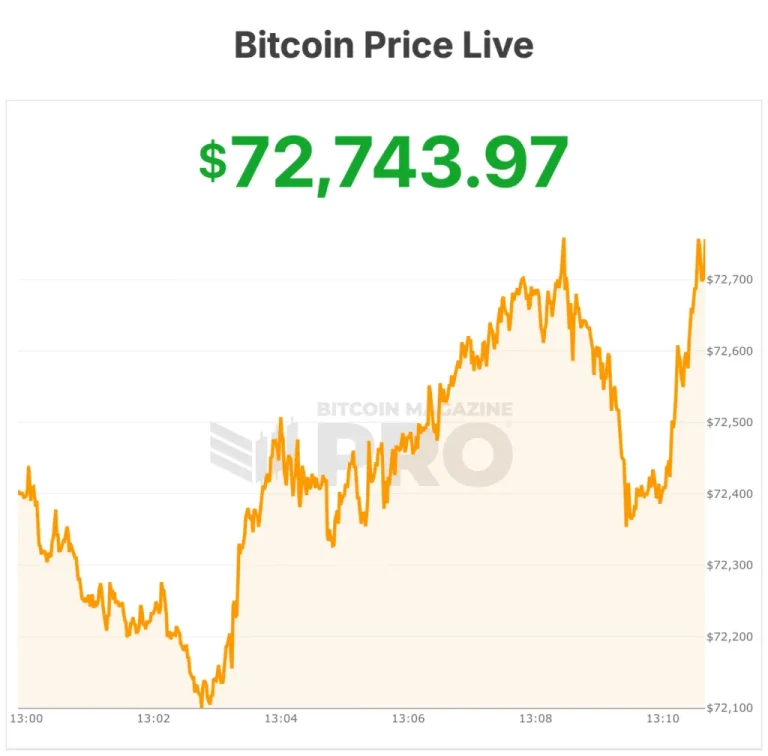 Acciones de Strategy ($MSTR) Caen un 20% Tras la Caída del Bitcoin a $72k