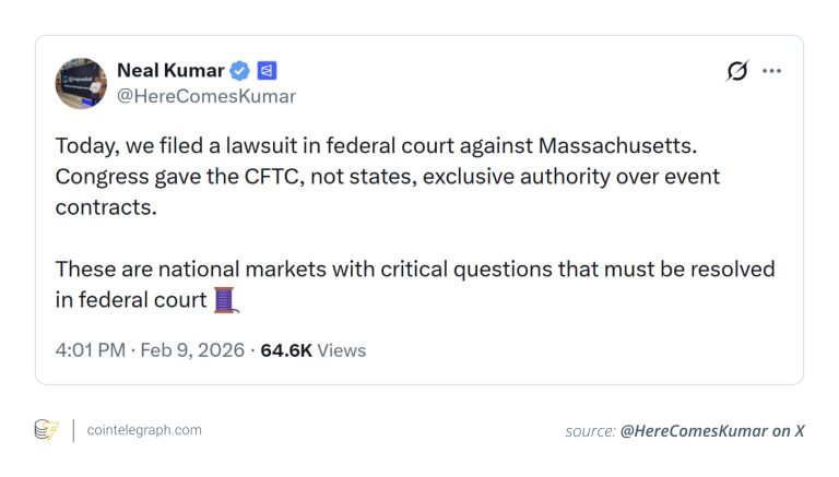 La demanda de Polymarket podría definir quién regula los mercados de predicción en EE. UU.