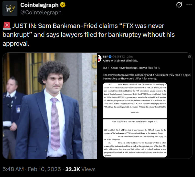 Sam Bankman-Fried Pide Nuevo Juicio en Caso de Fraude de FTX