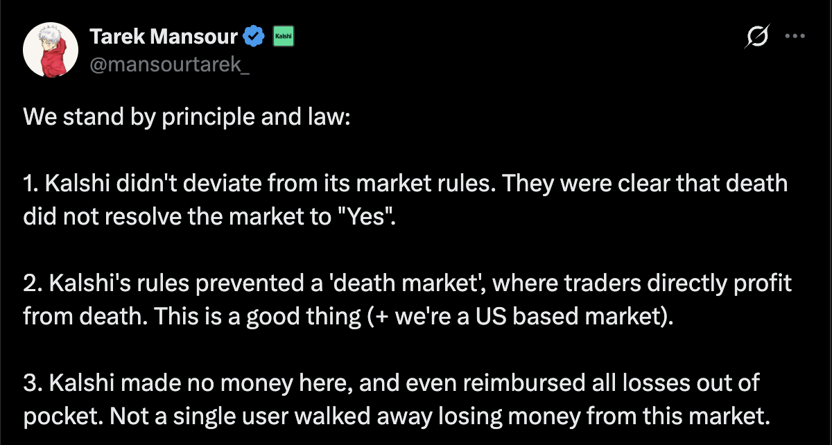 Corte, Kalshi, Mercados de Predicciones