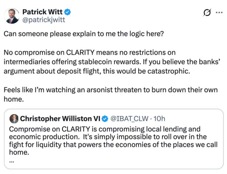 Bancos Comunitarios y Cripto: ¿Aliados en la Batalla de la Ley CLARITY?