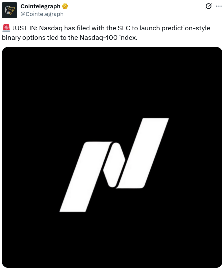 Nasdaq Se Une a Wall Street en Impulso a Mercados de Predicción