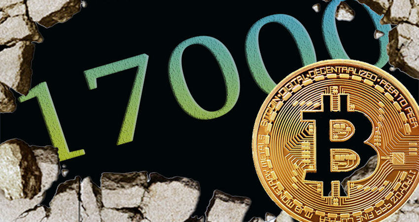 precio del Bitcoin a $17000